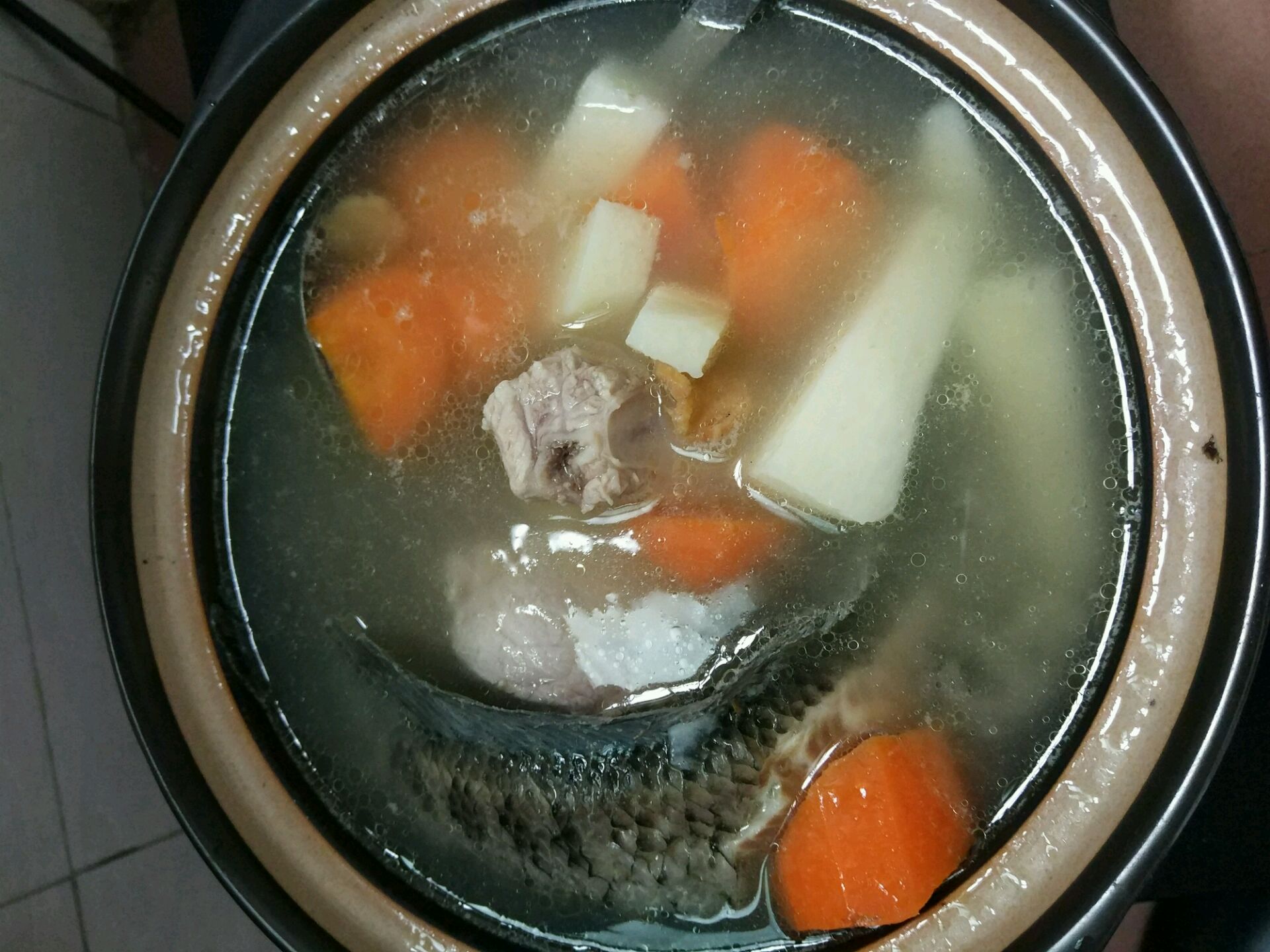淮山生鱼汤