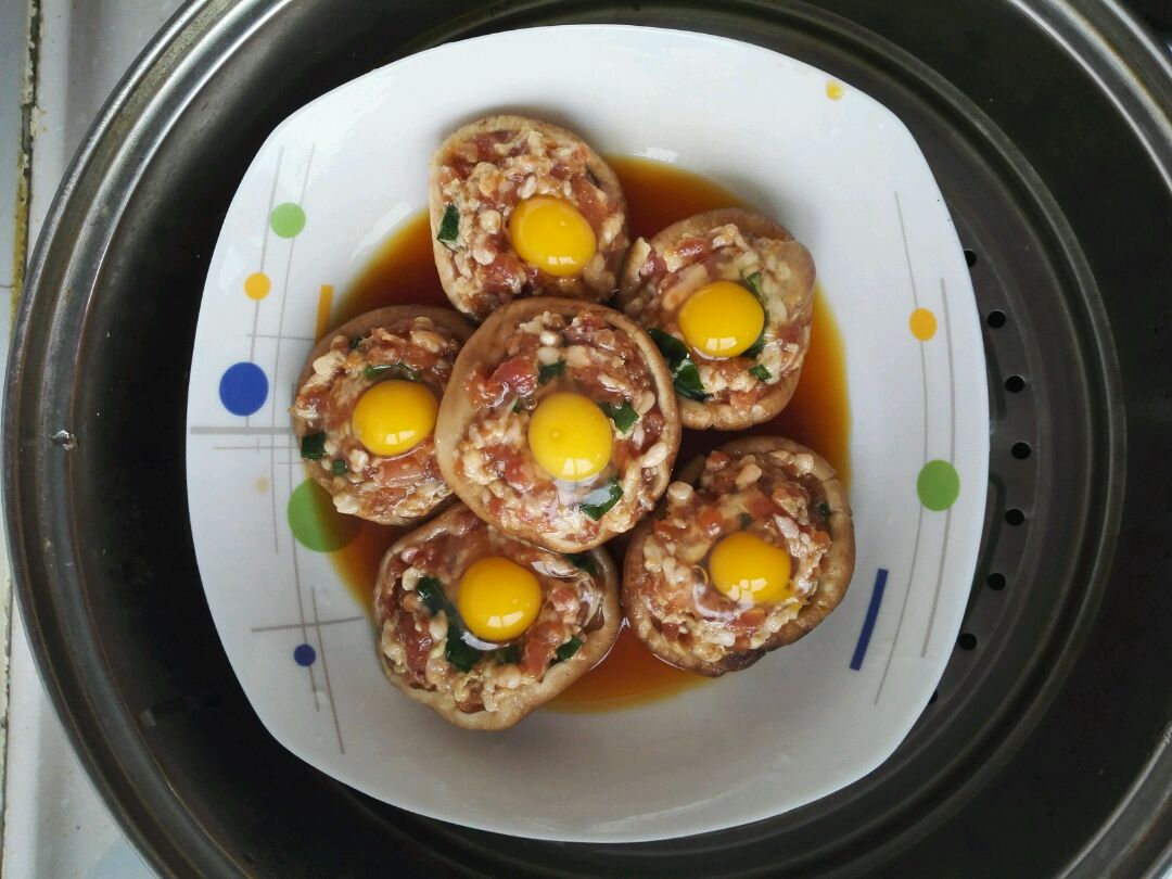 香菇肉酿蛋