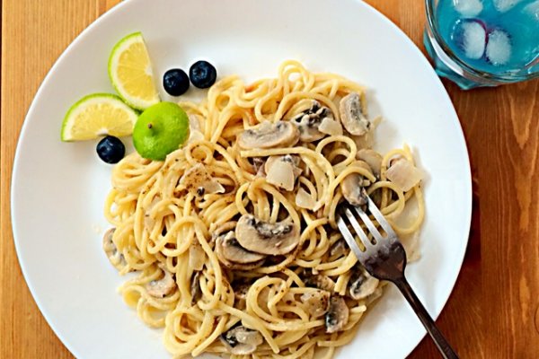 蘑菇芝士意面的做法_【图解】蘑菇芝士意面怎