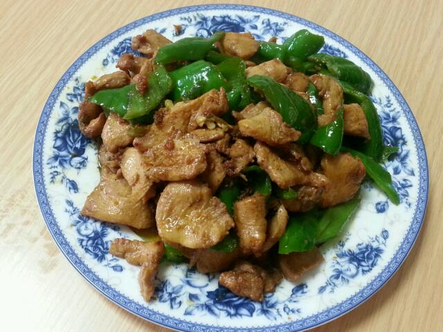 青椒鸡片