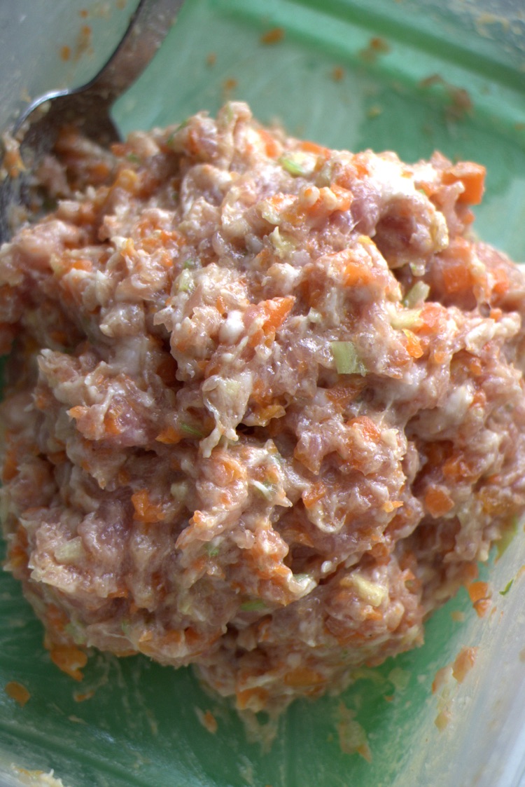 香菇胡萝卜肉丸