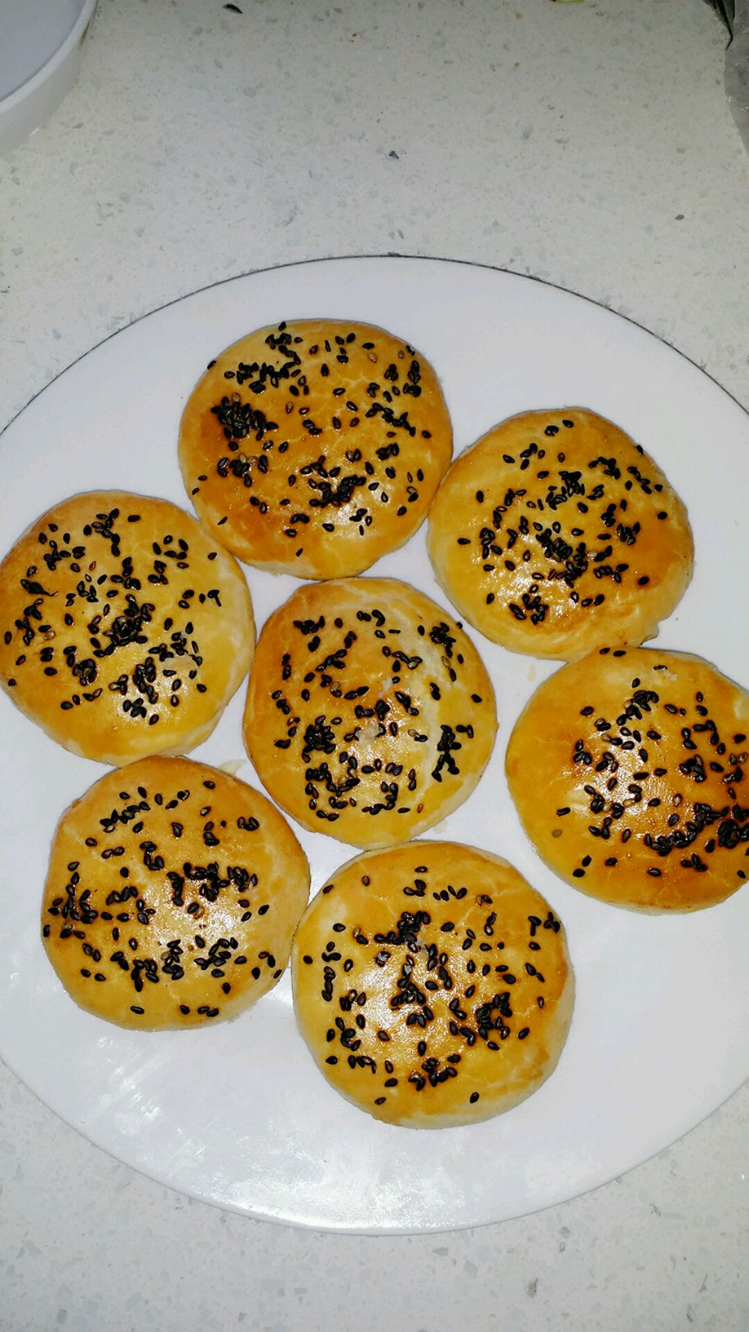 芝麻椒盐酥饼