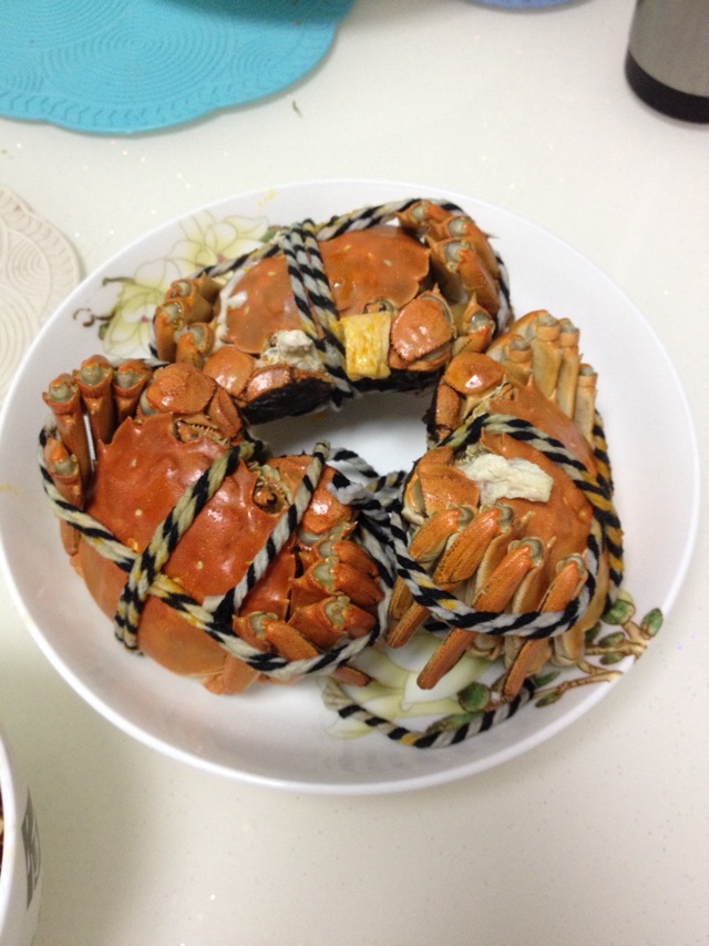 清蒸大闸蟹
