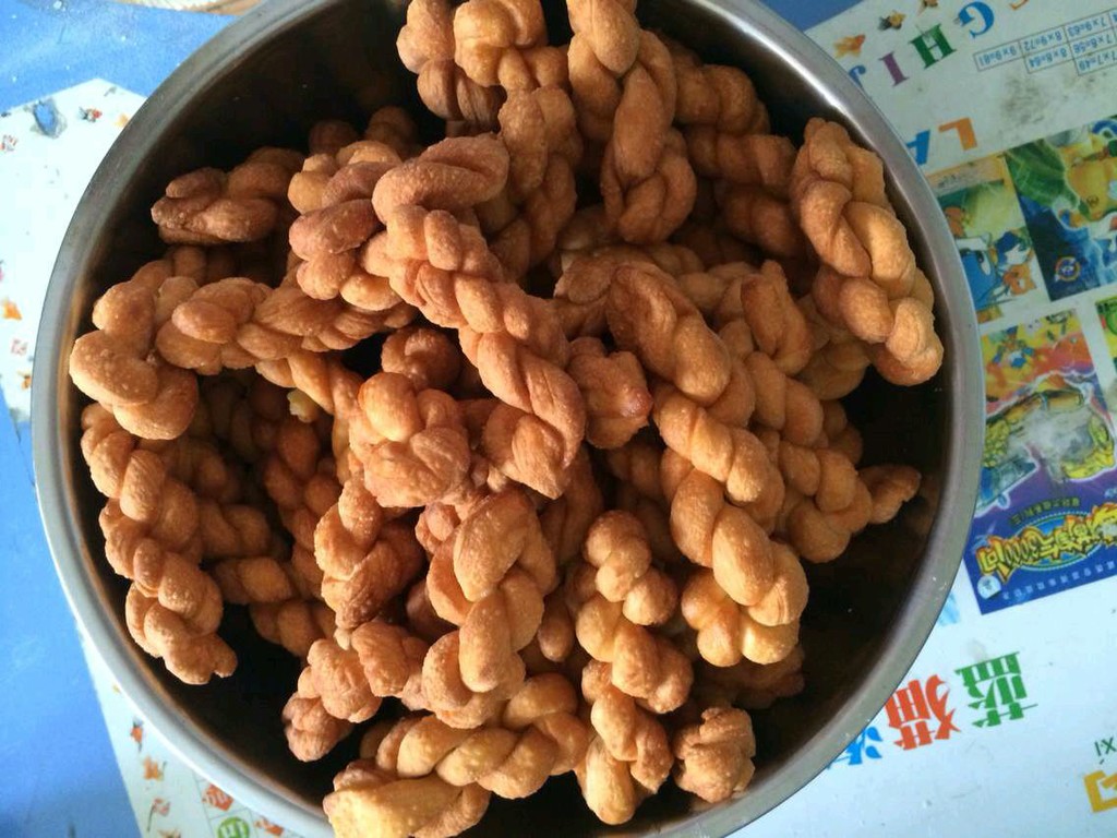 自制油炸麻花
