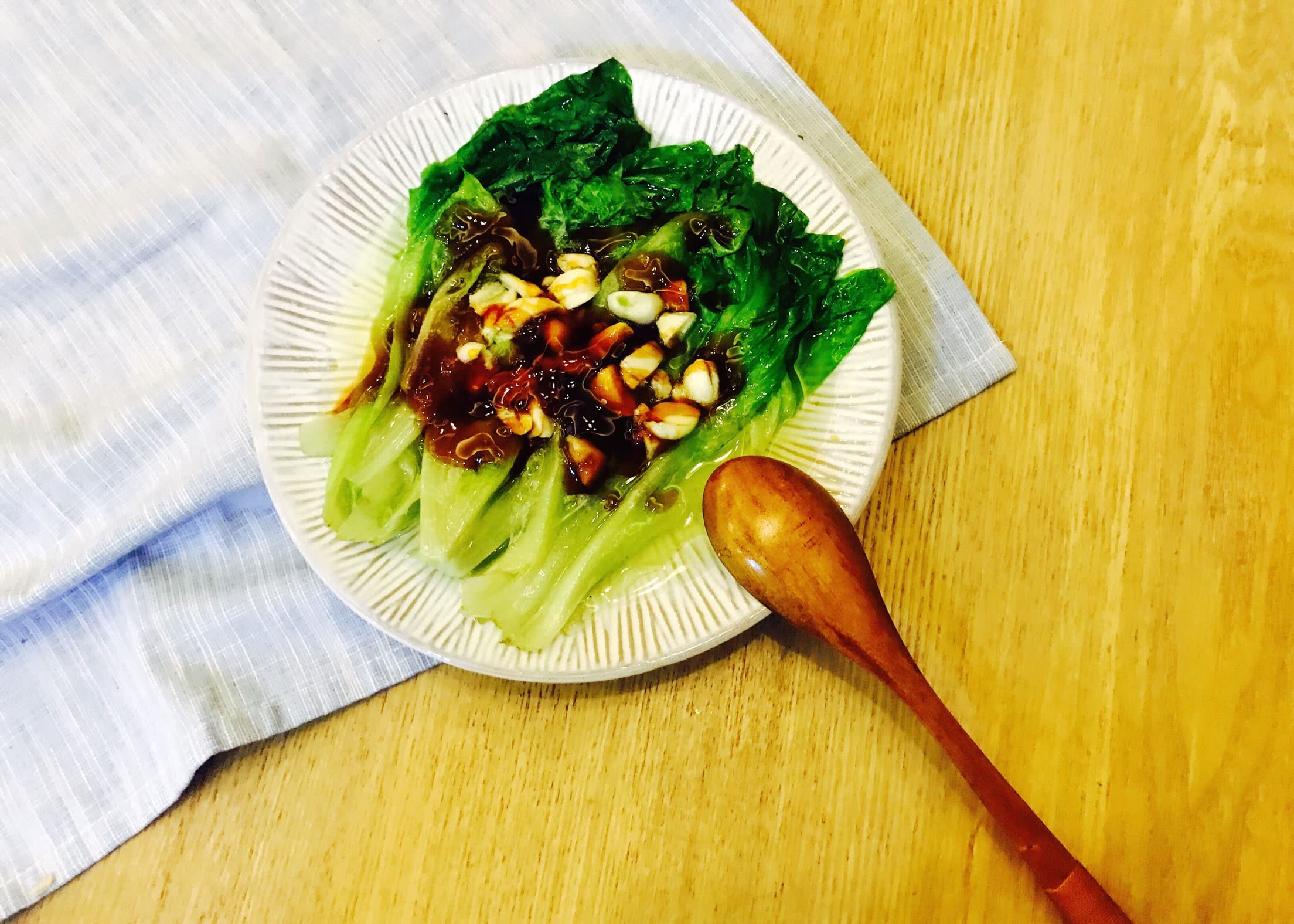 蒜蓉蚝油生菜