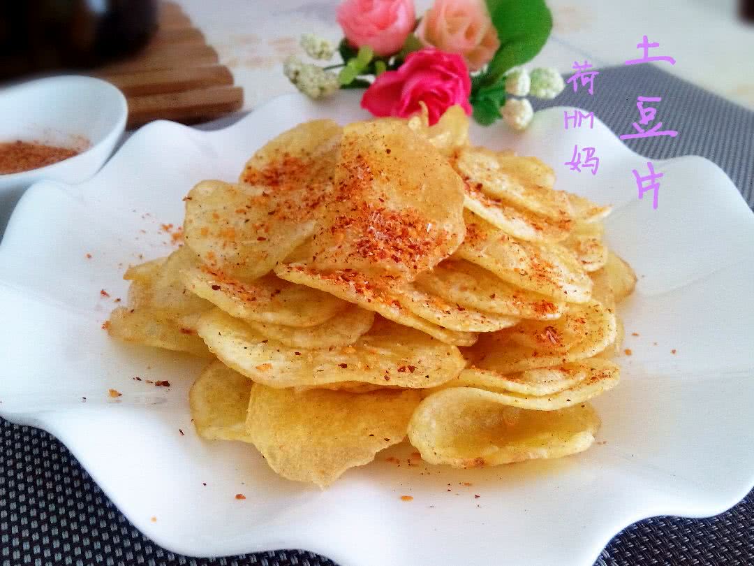 酥脆土豆片的做法