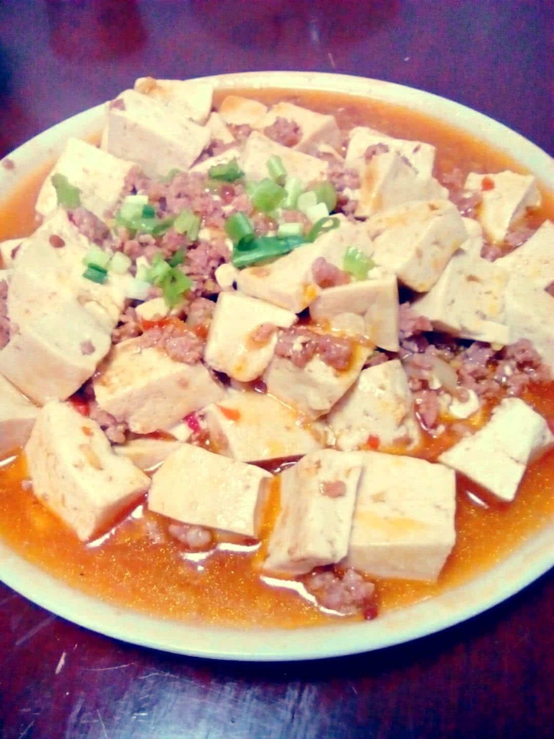 肉沫豆腐