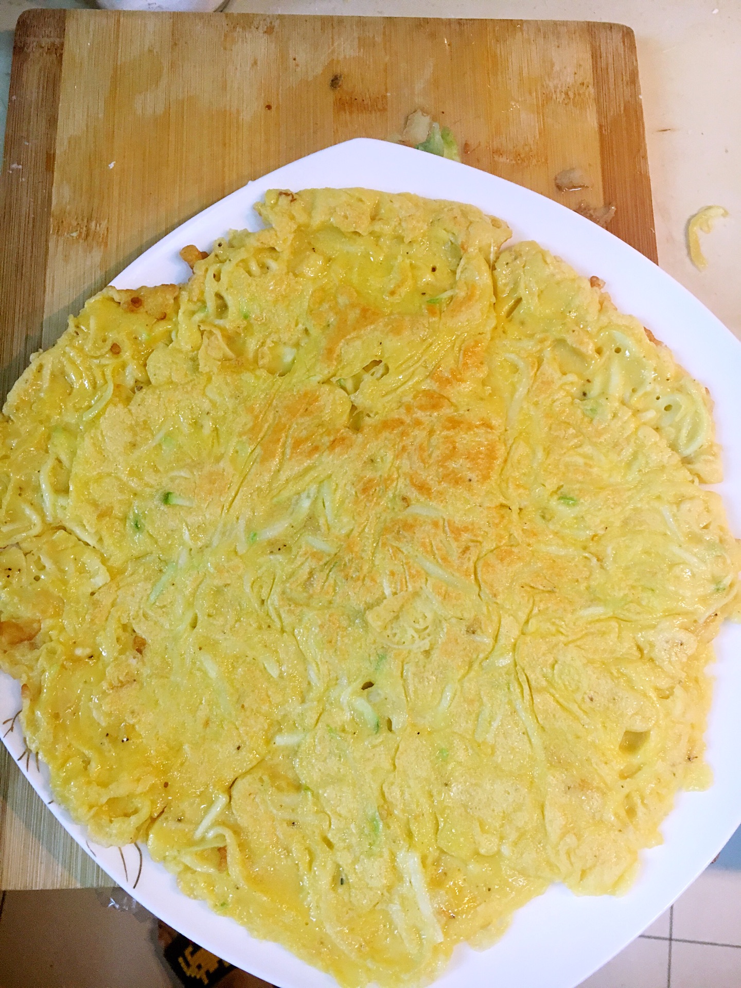 虾皮西葫芦鸡蛋牛奶塌饼的做法图解4
