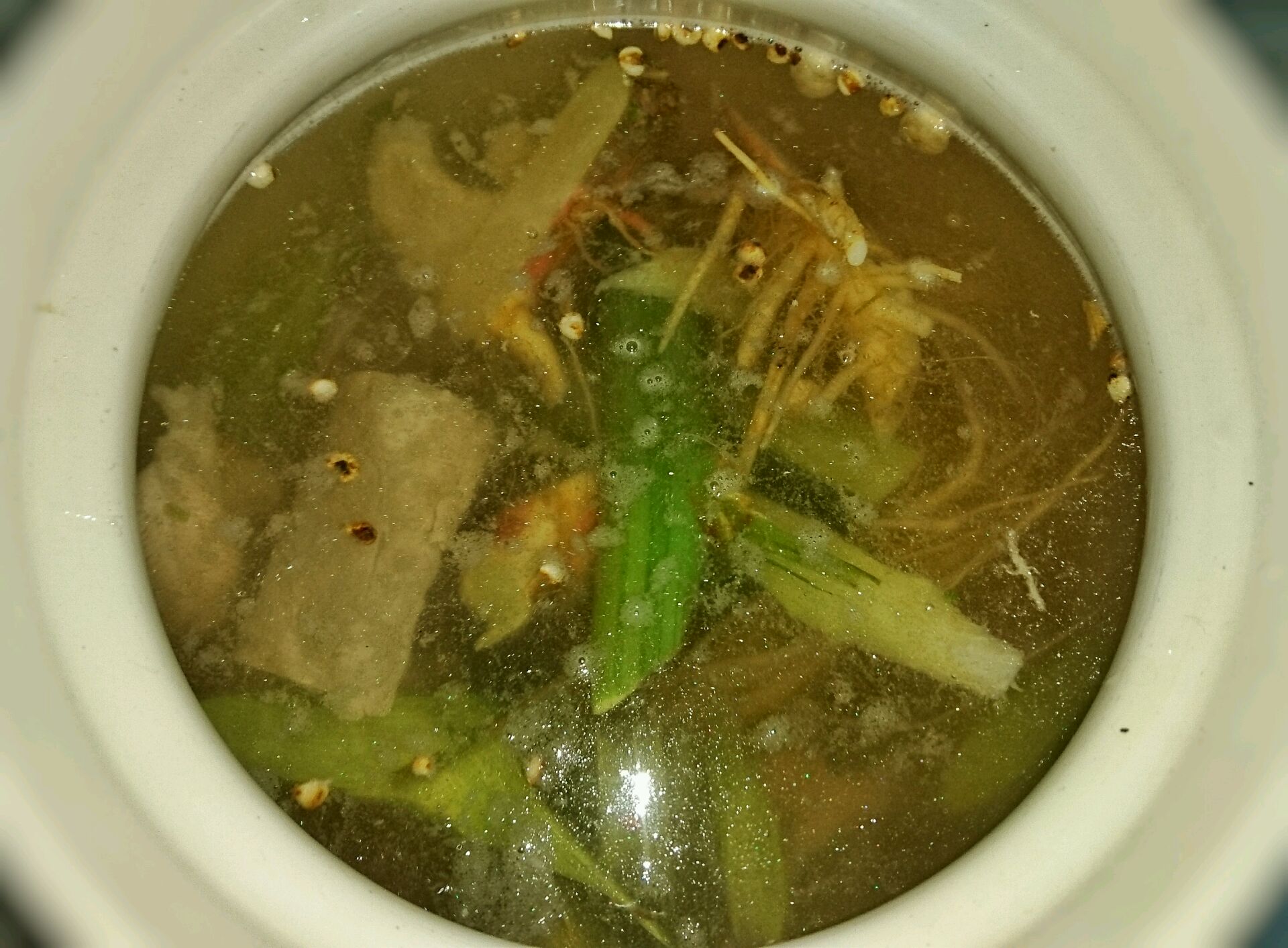 野苋菜头祛湿汤
