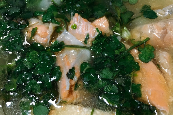 三文鱼汤的做法_【图解】三文鱼汤怎么做如何