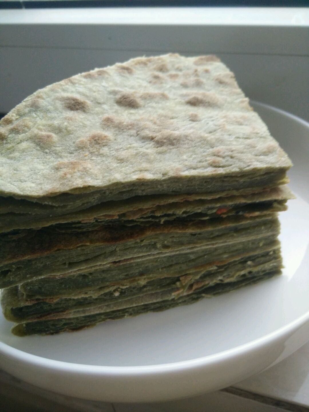 之前剩的紫苏饼.