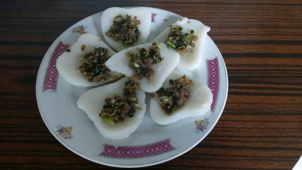 潮汕小吃—咸水果(猪油粿)