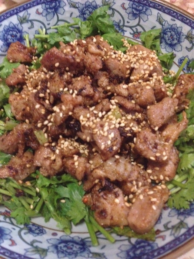 孜然羊肉的做法图解2