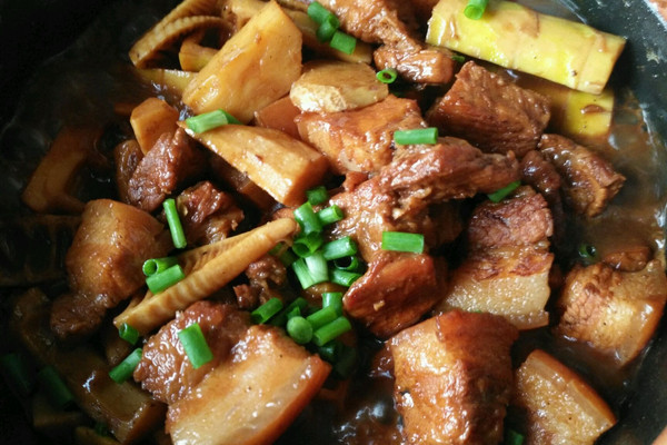 竹笋烧肉