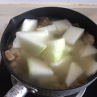 咸肉冬瓜汤+#单挑夏天#的做法图解7