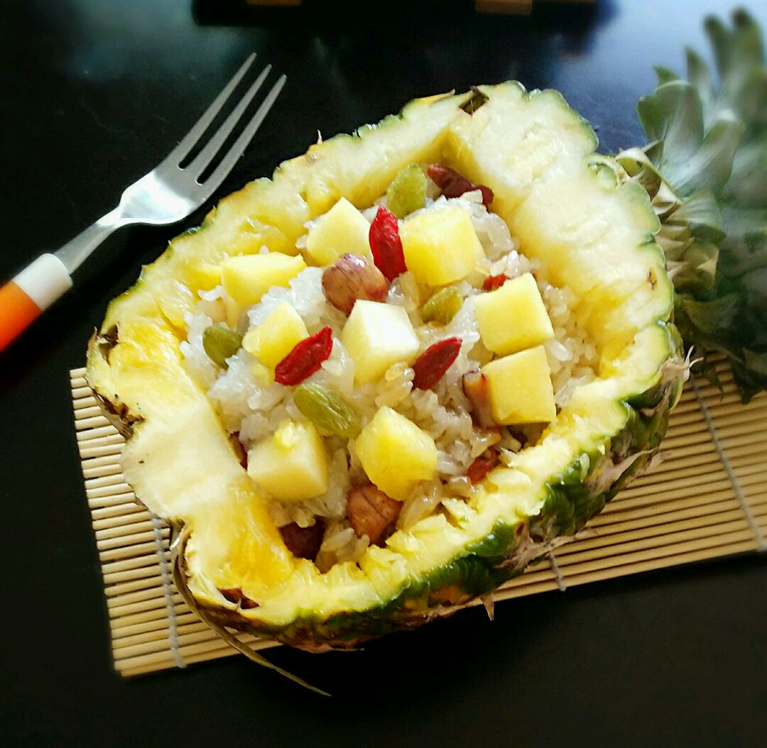 简单的菠萝饭的做法_菜谱_豆果美食