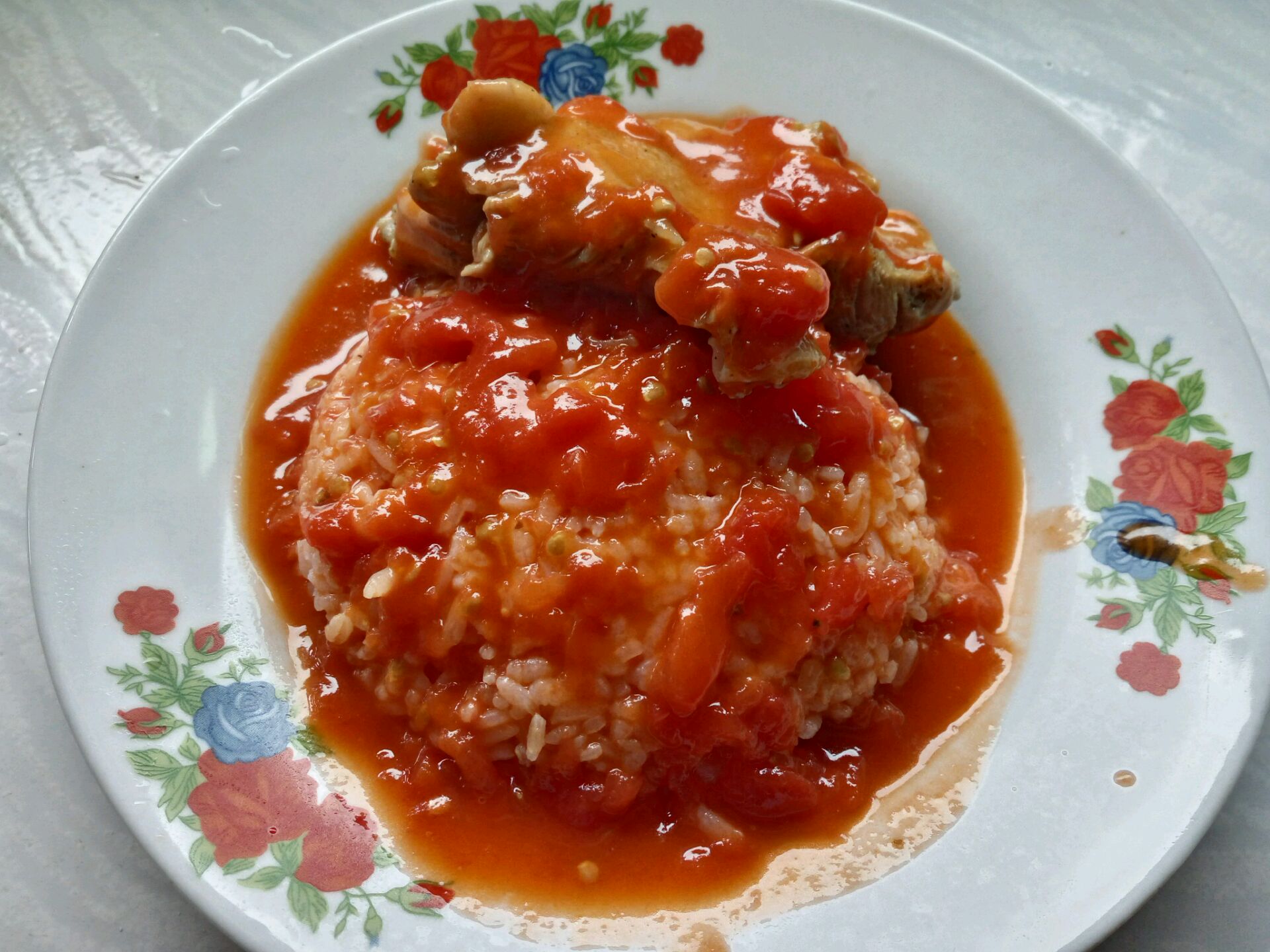 茄汁鸡扒饭的做法
