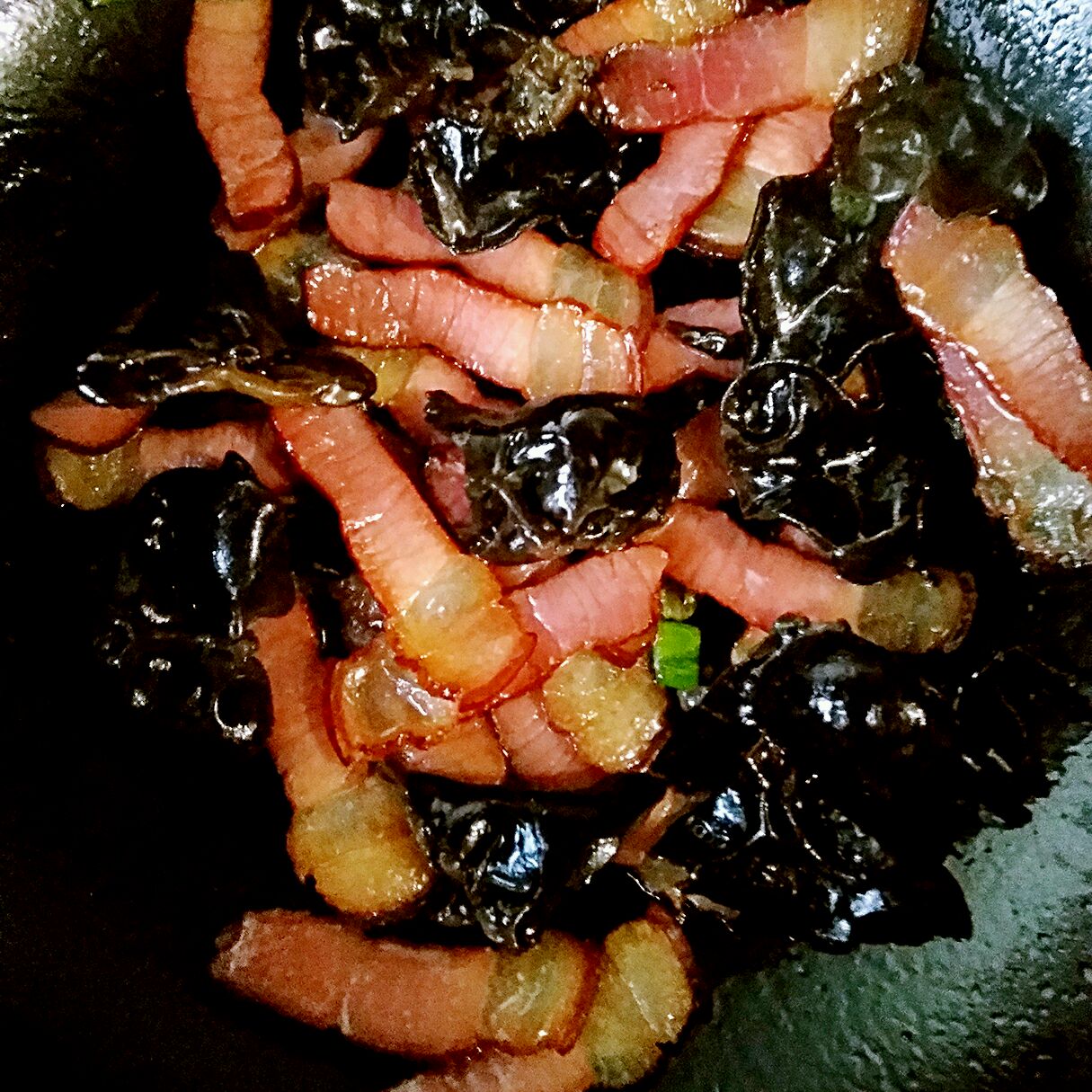 冬笋炒腊肉