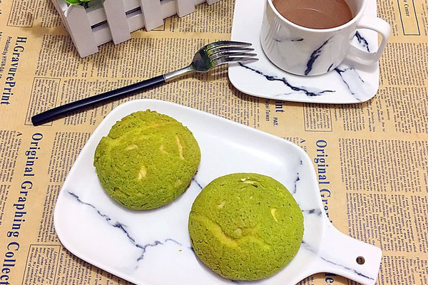 抹茶酥皮泡芙#舌尖上的春宴