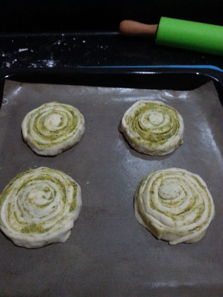 千层饼的又一种做法【千层苦豆饼】的做法图解9