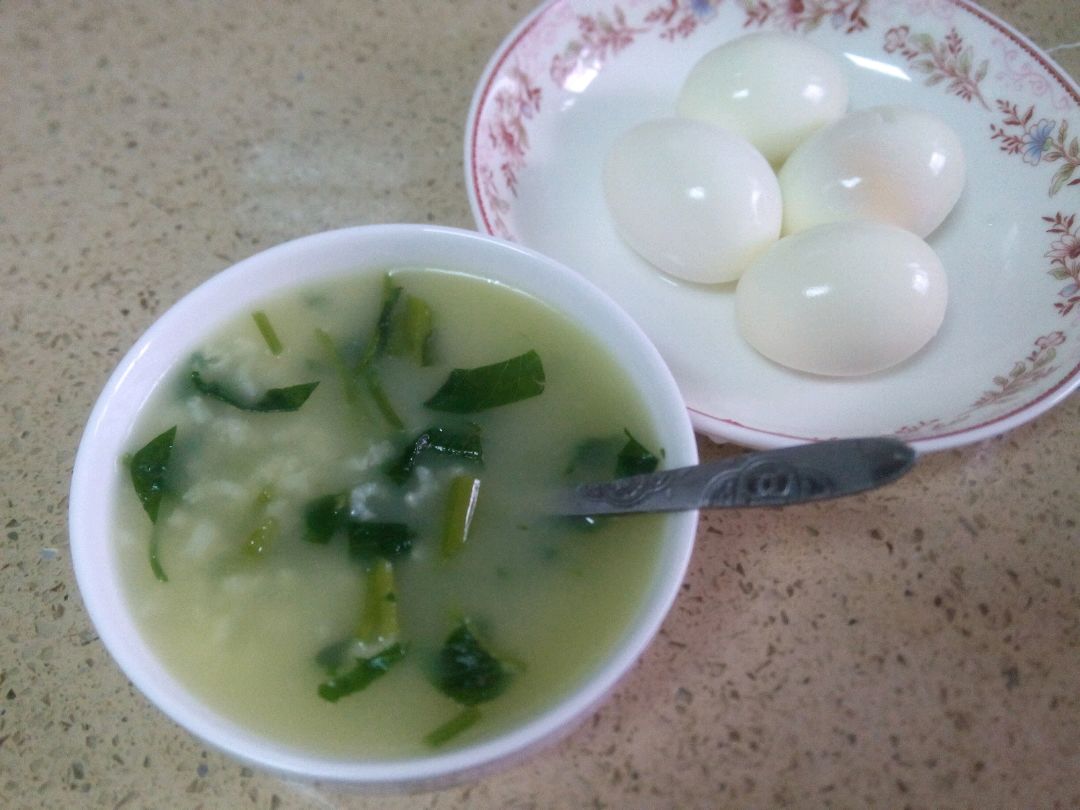 空心菜粥(纯绿色)