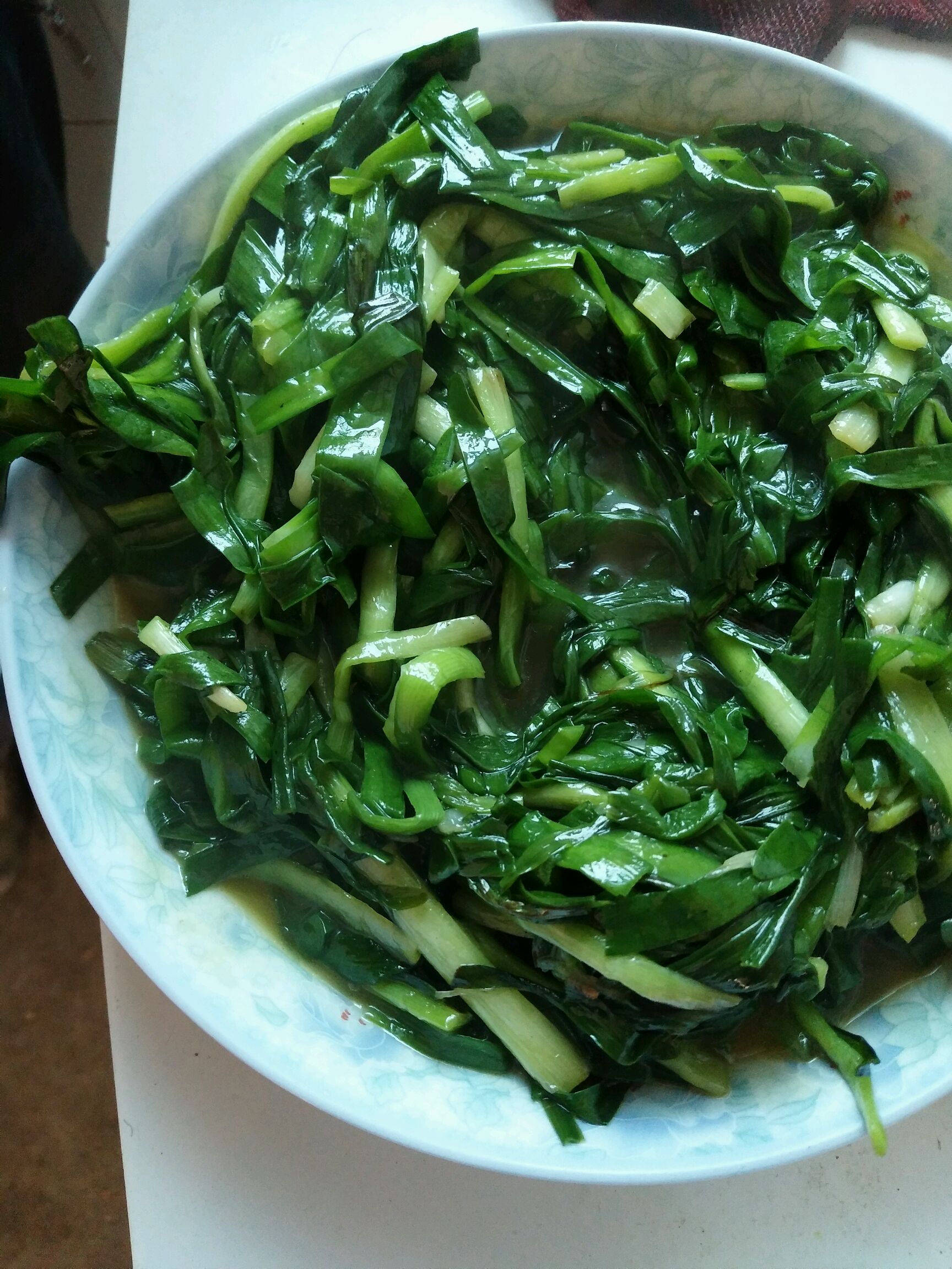清炒韭菜的做法图解4