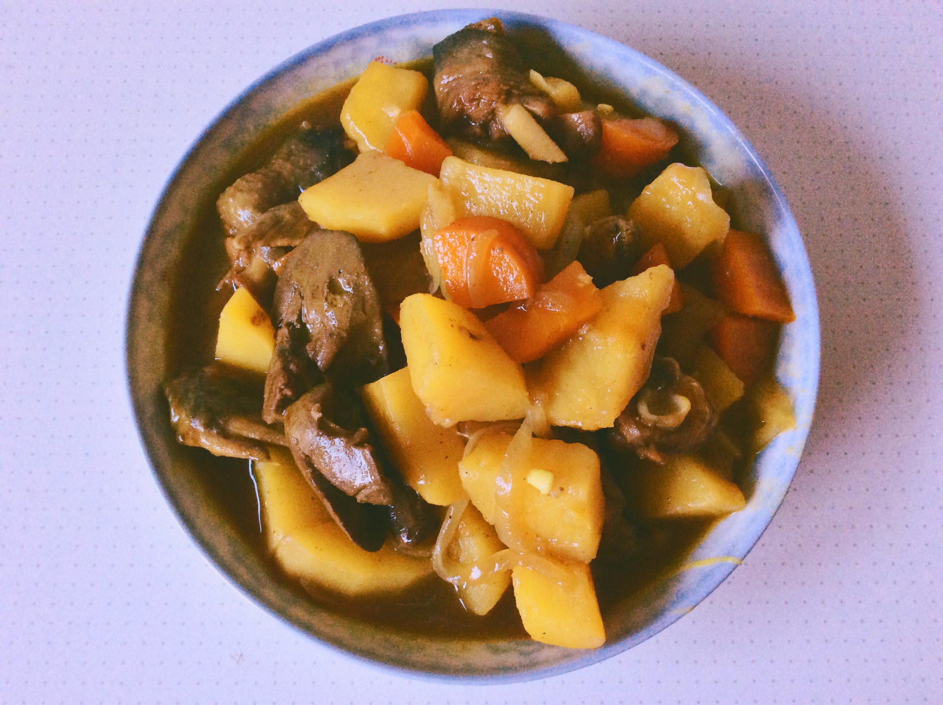 日式咖喱土豆烩仔鸡