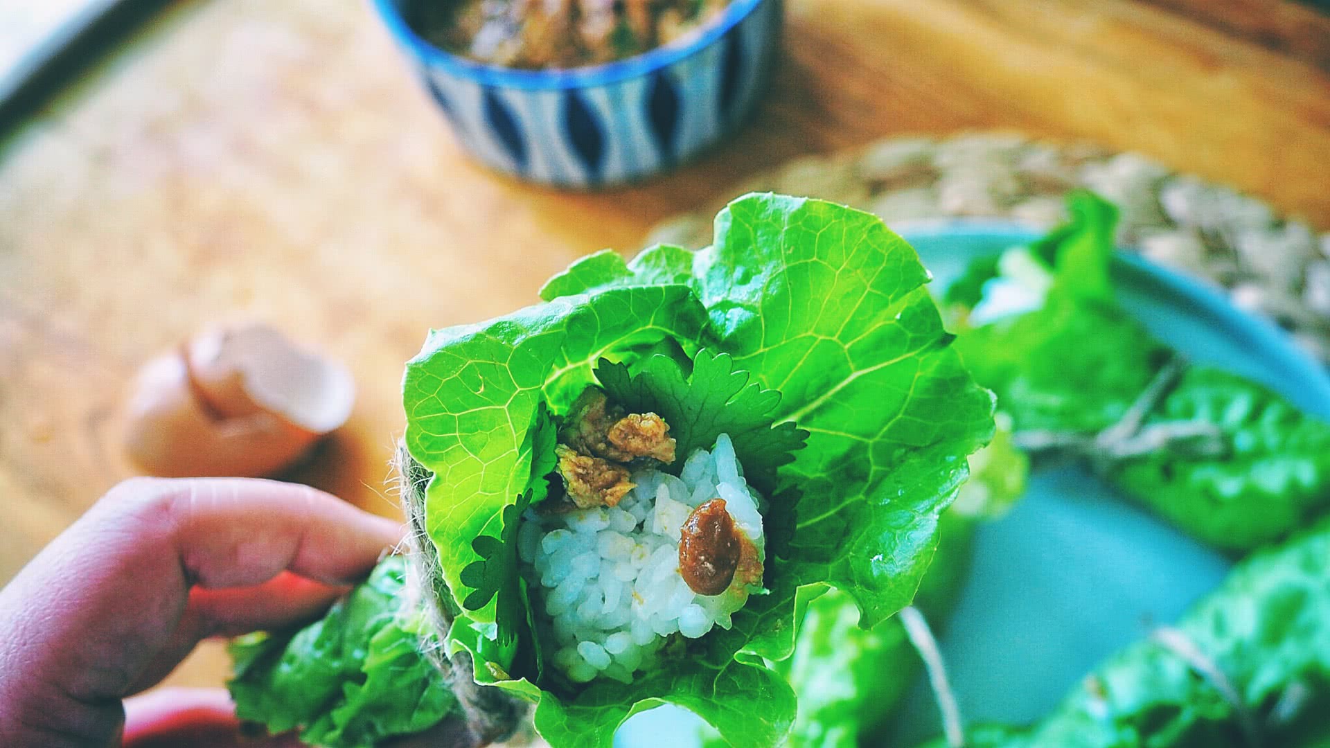 生菜饭包的做法