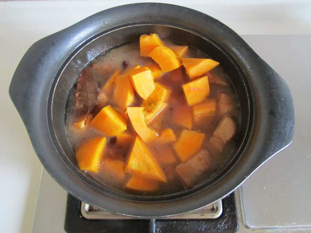 南瓜烧肉