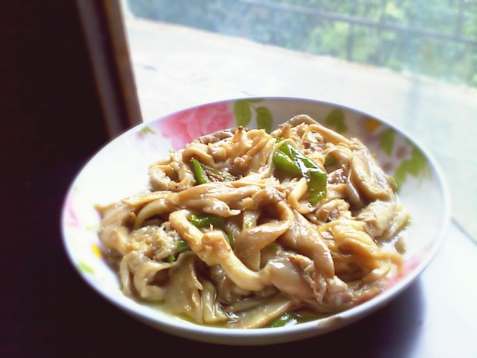 清炒平菇关于菜谱佳肴鸡的图片