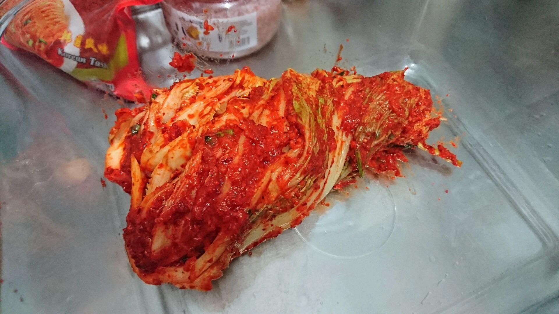 韩国泡菜的秘密【自制辣白菜】正宗发酵蜜桃爱营养师私厨的做法图解51