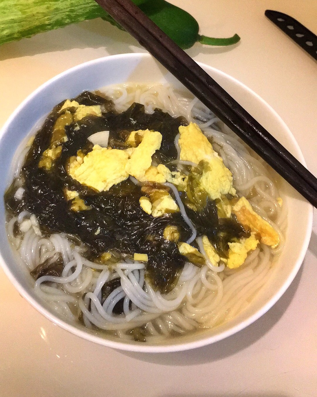 紫菜鸡蛋米粉