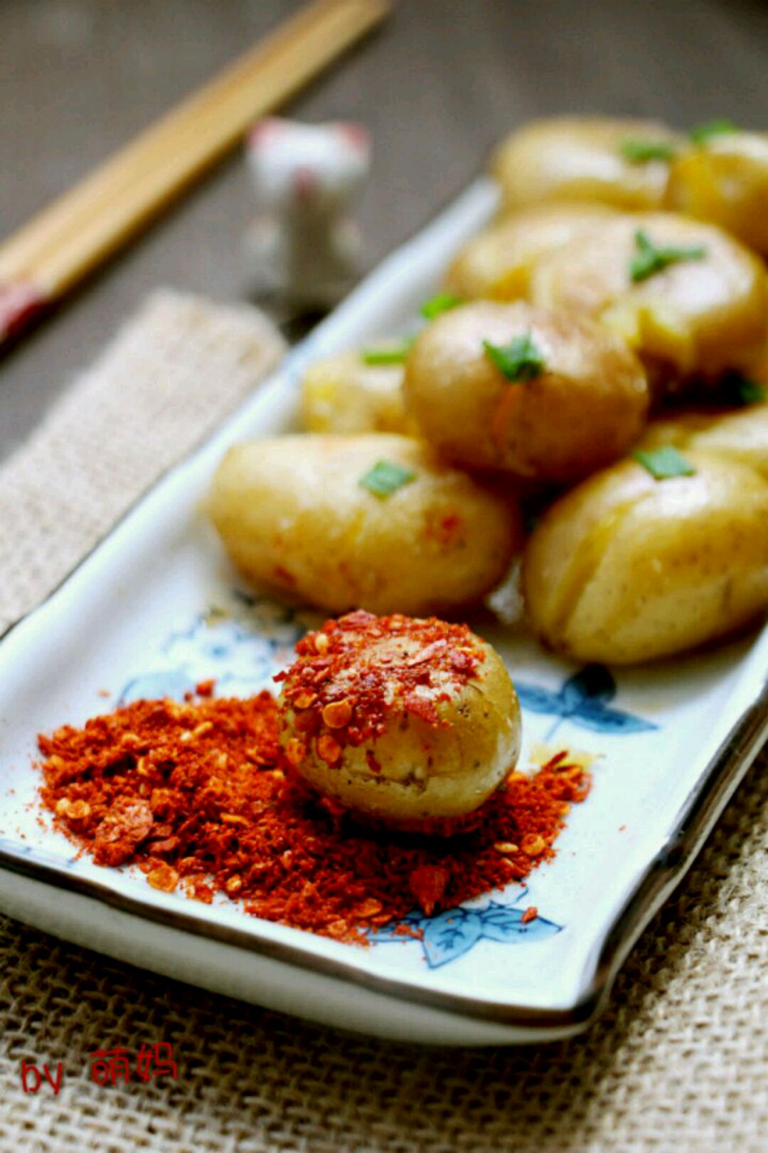 夏日素食#香煎小土豆