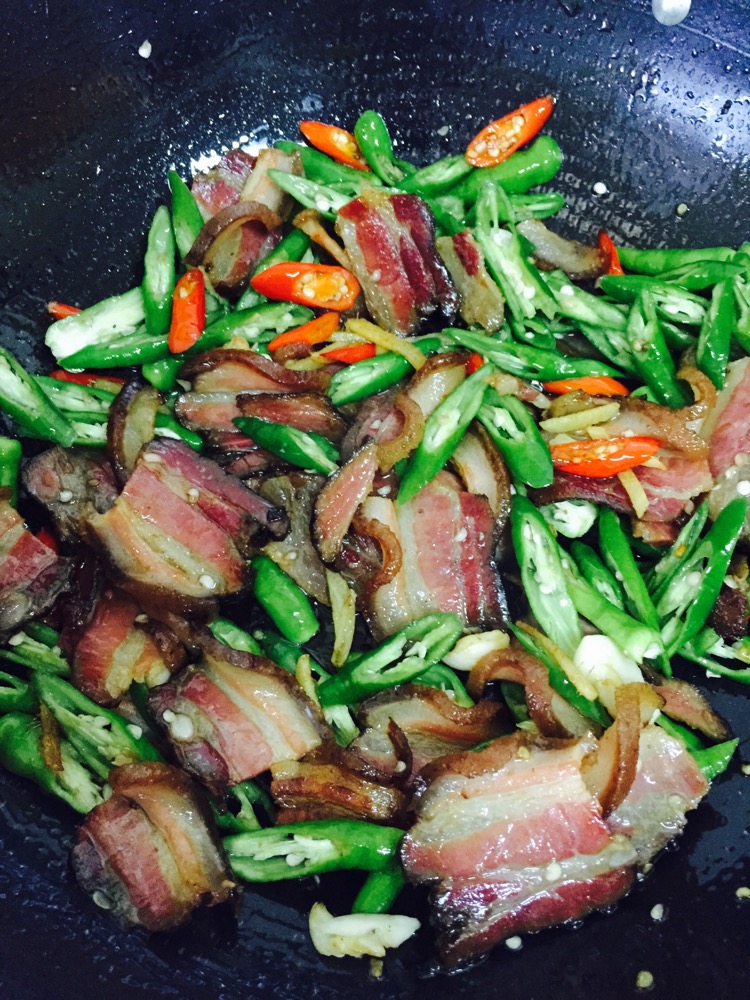 小炒腊肉