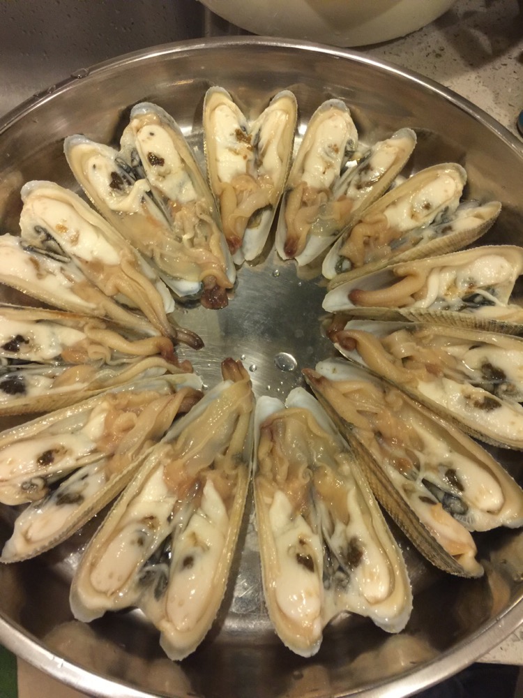 蒜蓉蒸蚌仔