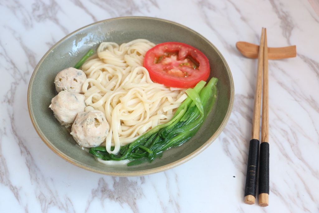 肉丸汤面怎么做_肉丸汤面的做法_林妈爱美食_豆果美食