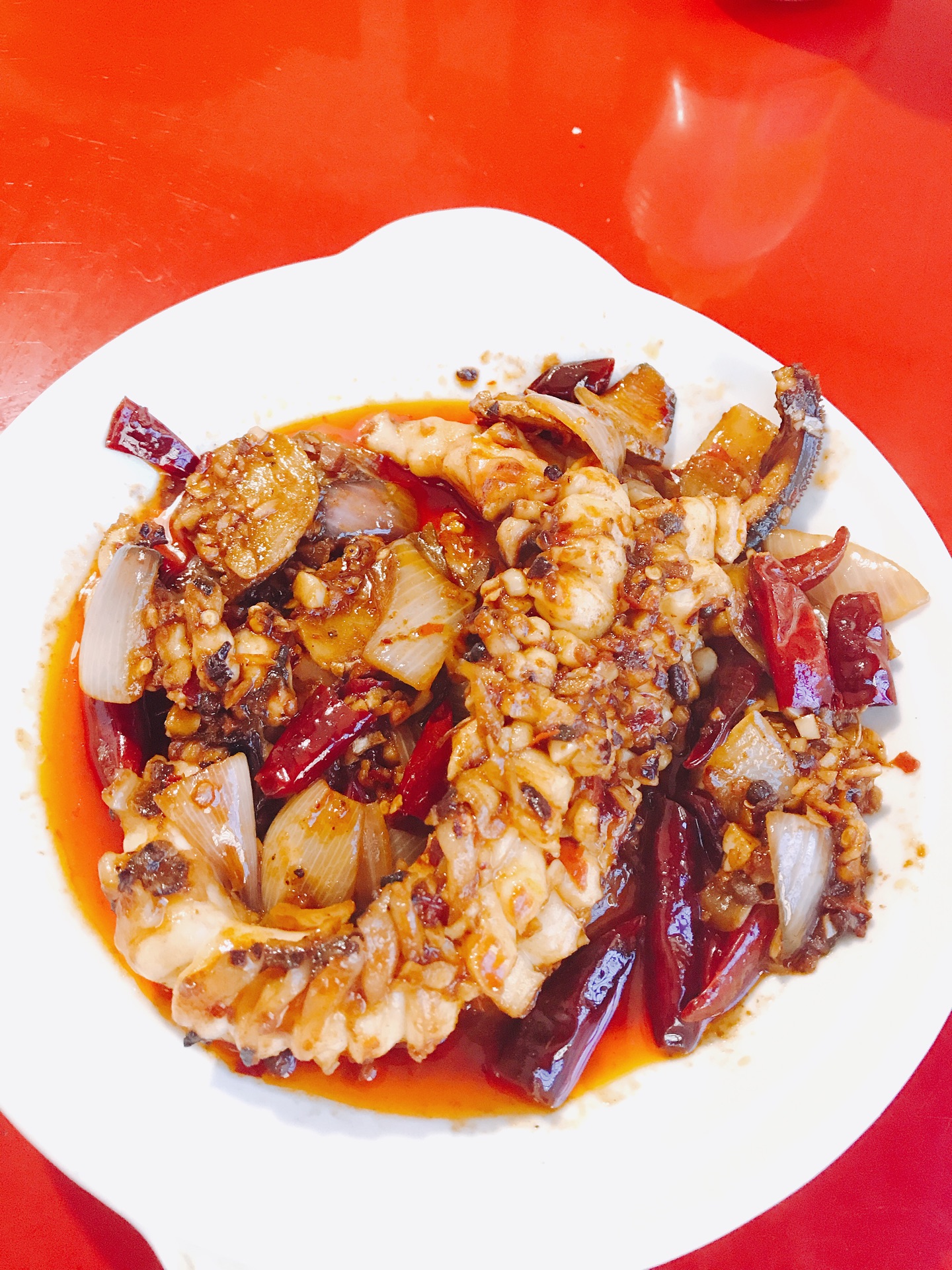 爆炒章鱼足
