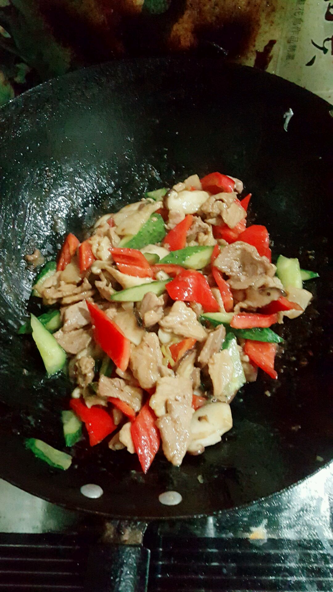 香菇肉片