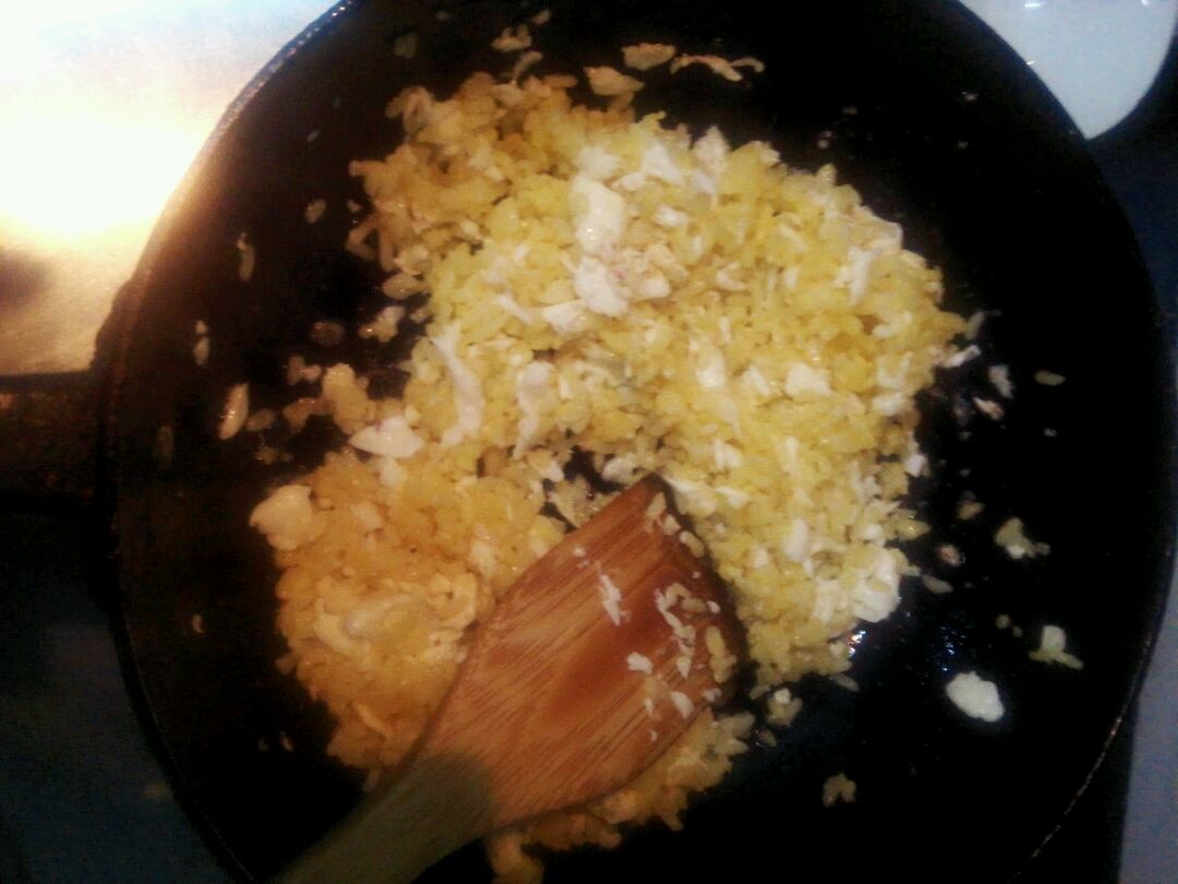 黄金蛋炒饭的做法