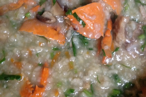 小螃蟹排骨粥宝宝食谱