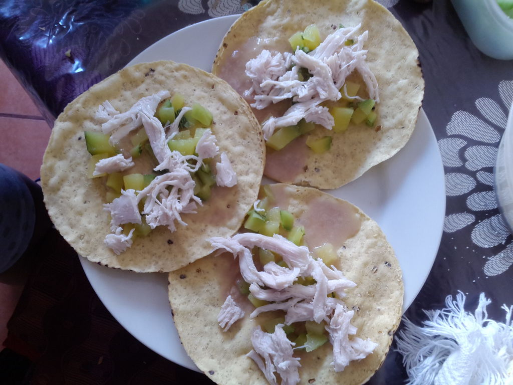 墨西哥玉米饼沙拉tacotostadas