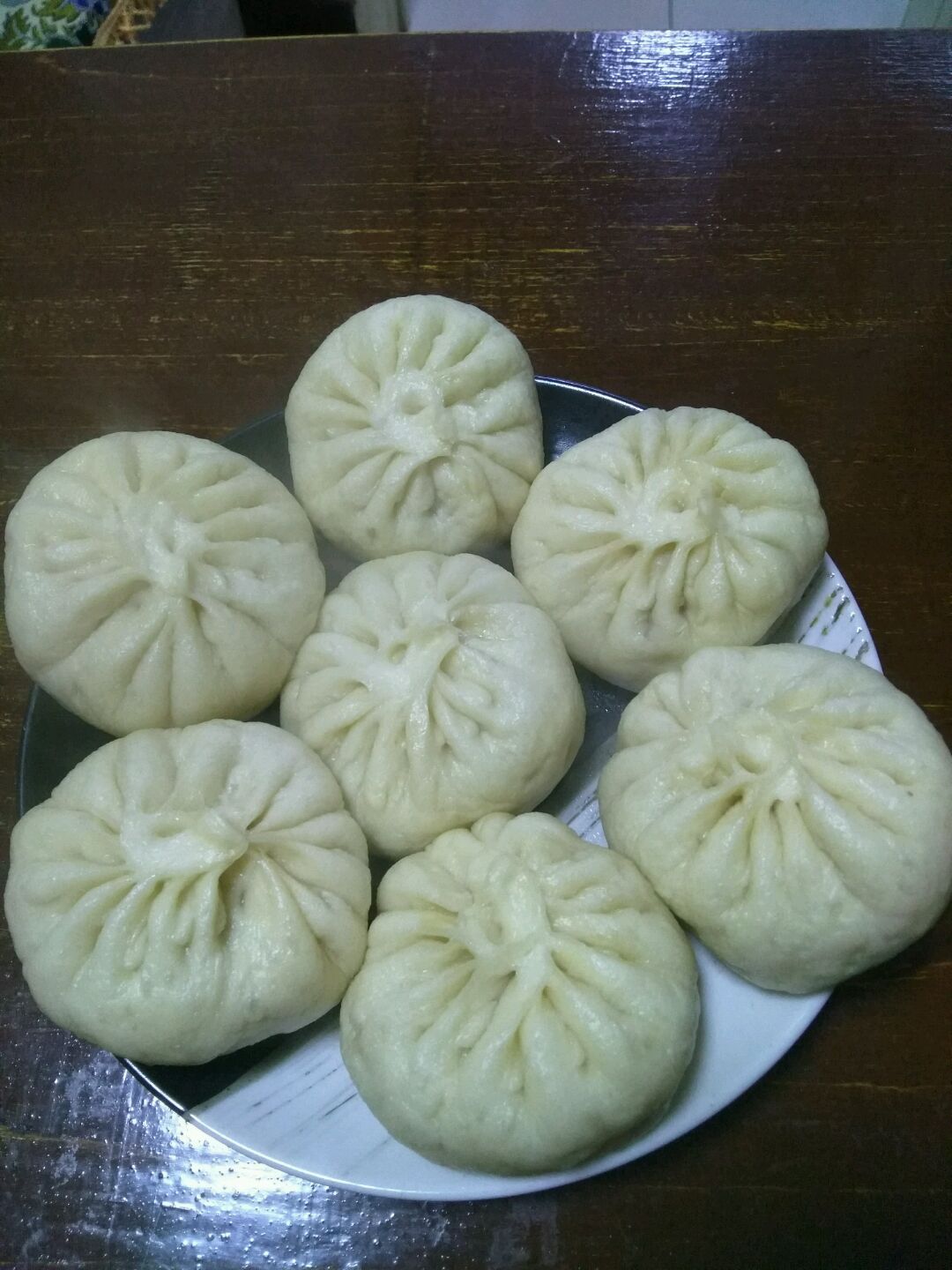 堪比肉馅的素白菜包子的做法图解12