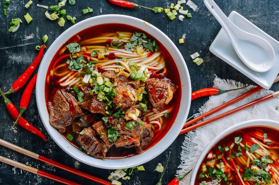 优康牛肉:麻辣牛肉面,汁香味浓超过瘾