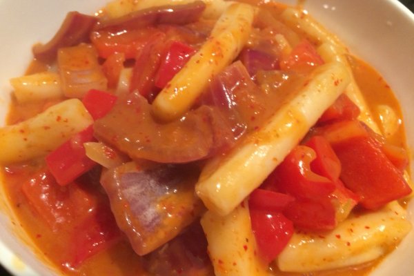 超级简单的辣炒年糕的做法_【图解】超级简单