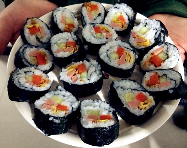 经典寿司sushi的做法+!
