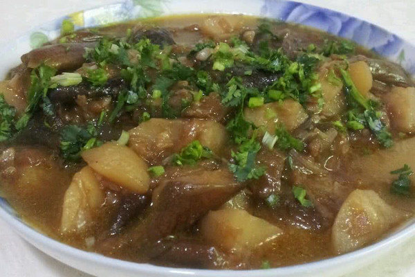 土豆炖茄子