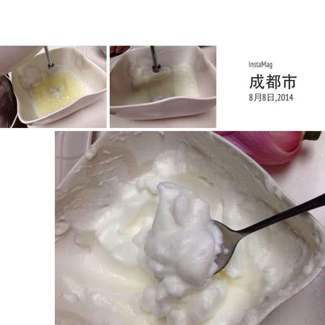 蛋清加入,在祛斑过程中分三次打发棉生姜,将奶油打成硬性蛋清状喝蜂蜜白糖水能打发吗图片