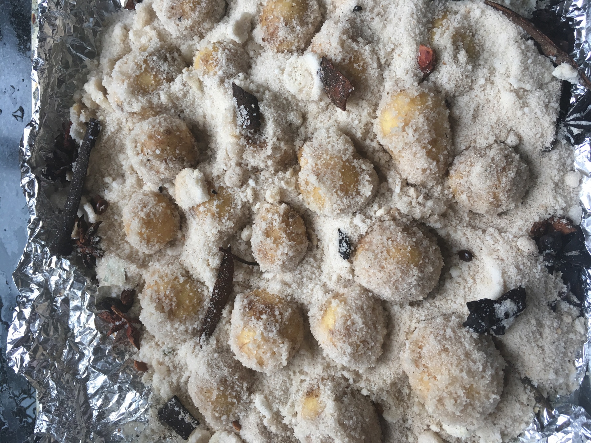 盐焗土豆(烤箱)