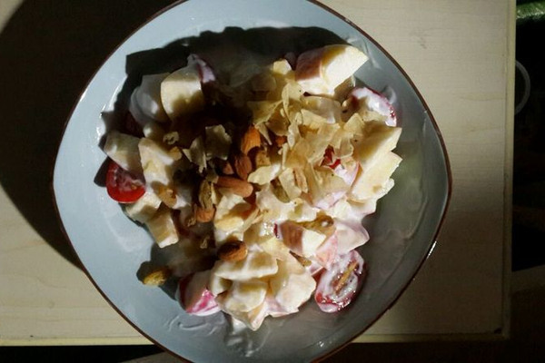 【早餐早餐吃什么】之【水果酸奶沙拉】的做法