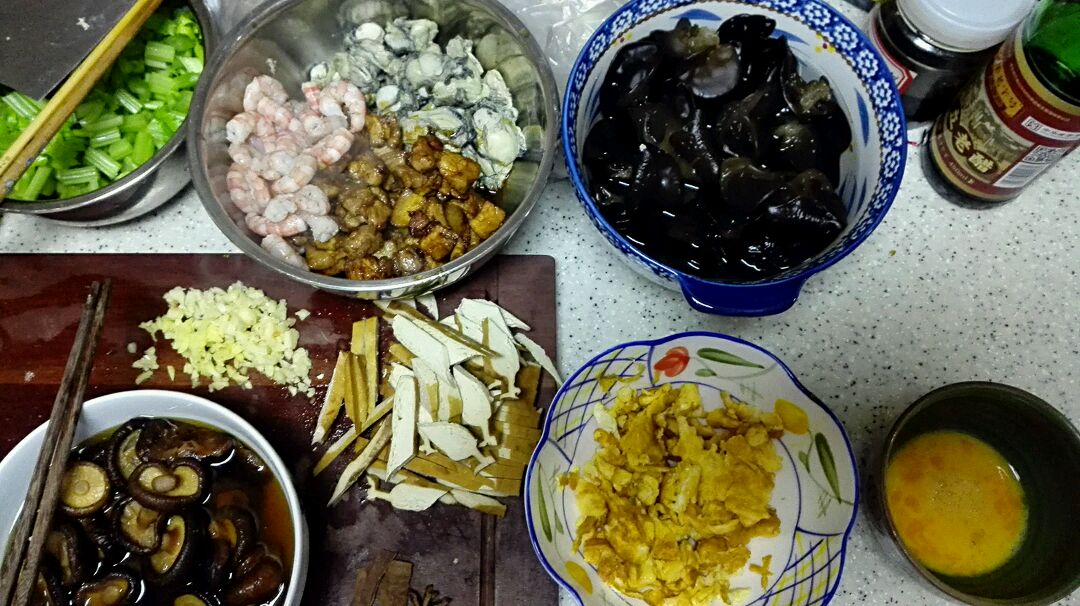 问题,香菇泡发洗净.广西土木耳有猪肉没图片